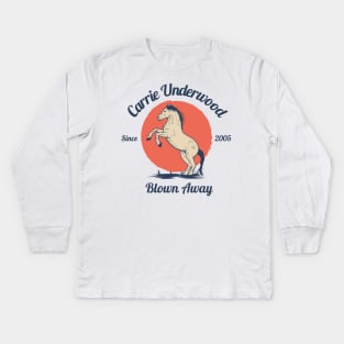 Blown Away Kids Long Sleeve T-Shirt